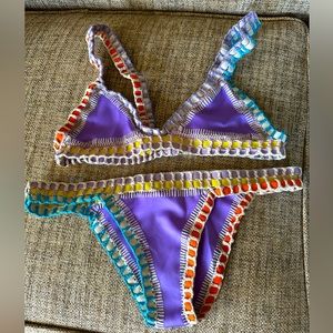 Kiini Bikini Size Medium Aura - Lavender